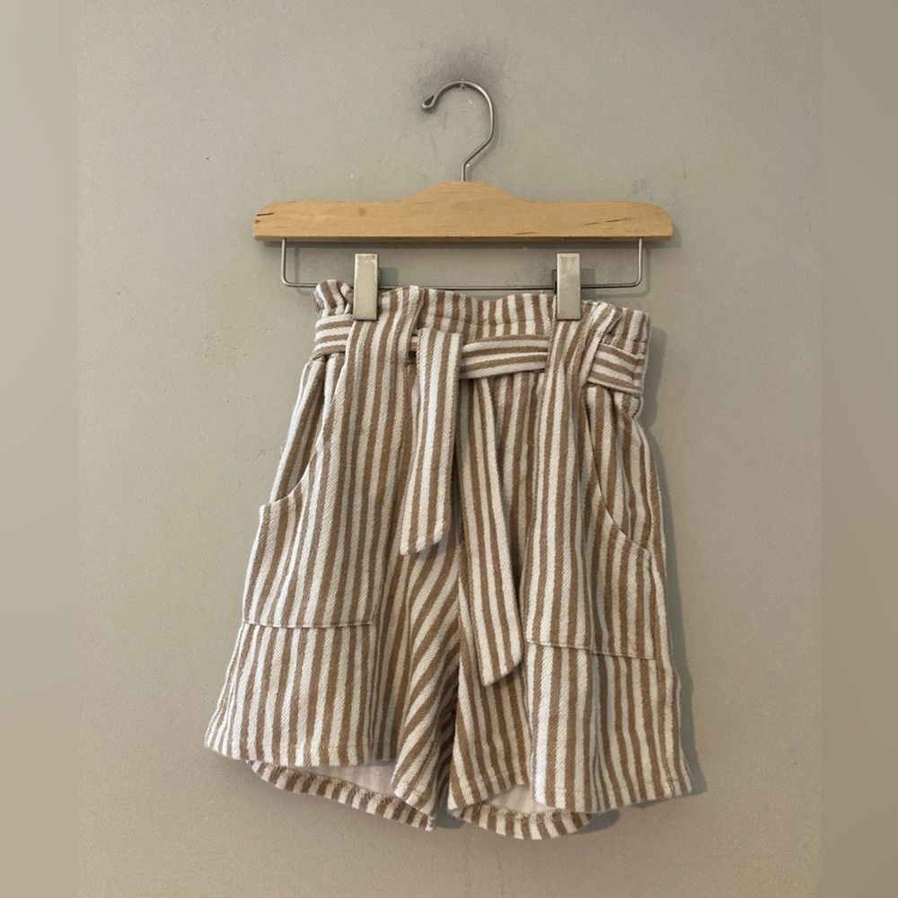 $15 ADD ON zara girls’ striped shorts little co. H&M baby gap hanna andersson